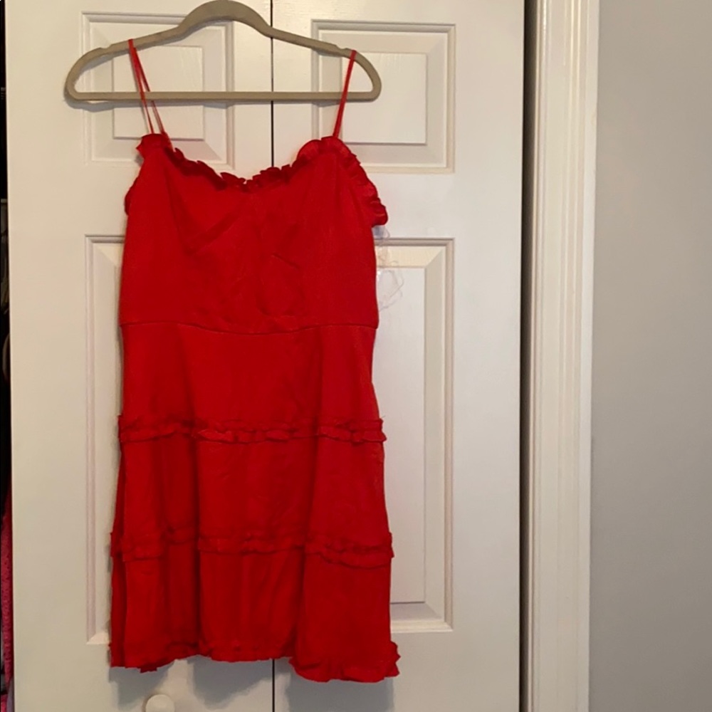 NWT Francesca’s red dress